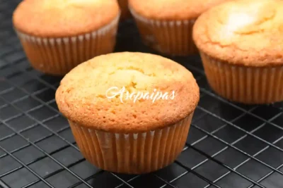 Magdalenas con relleno de chocolate